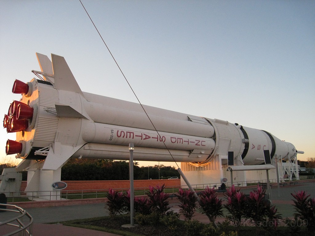 Disney 2010 D2 1270.jpg - January 9-11, 2010 Disney World Florida. Went to run the marathon. Sunday 5:40 AM start the race! Finish, go take a hot shower! Paul drove us over to Kennedy Space Center. Then buffet at Animal Kingdom for dinner!